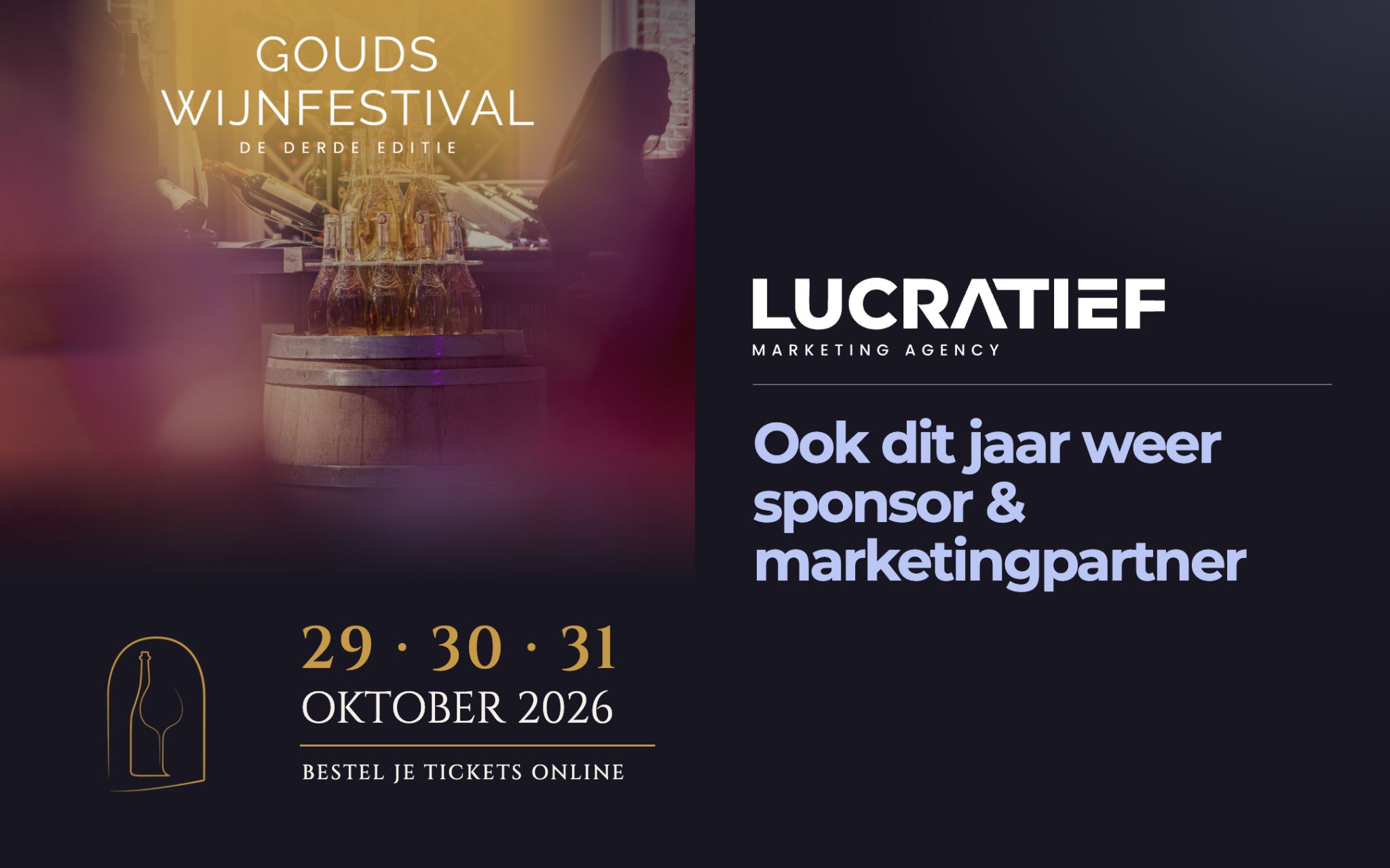 LUCRATIEF x Gouds Wijnfestival 2026
