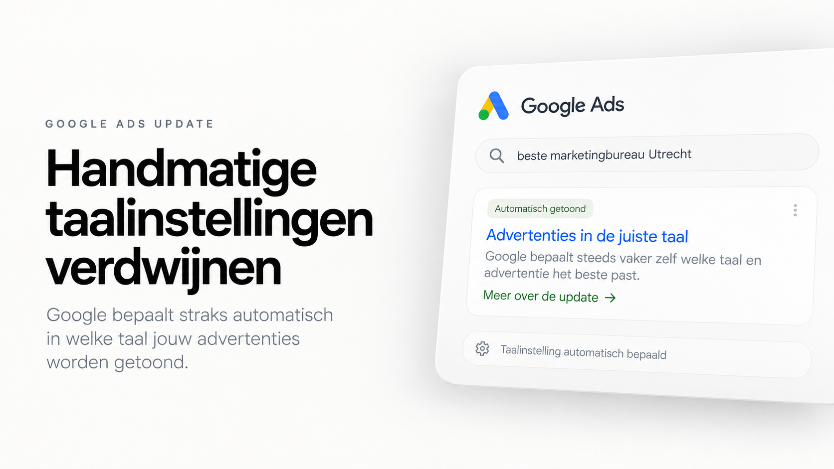 Google neemt nóg meer controle over je advertenties